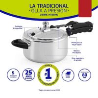 Olla A Presion UNIVERSAL 3 lts Al.