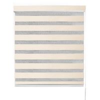Cortina Roller Duo Superior Crema Ancho 190cm x Alto 200cm
