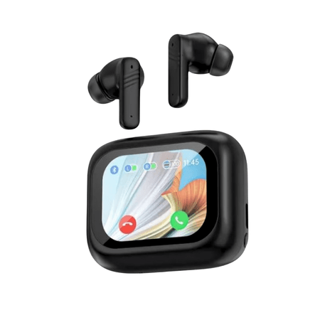Audifonos Inalámbricos Lx10 Bluetooth Con Pantalla Táctil Inteligente