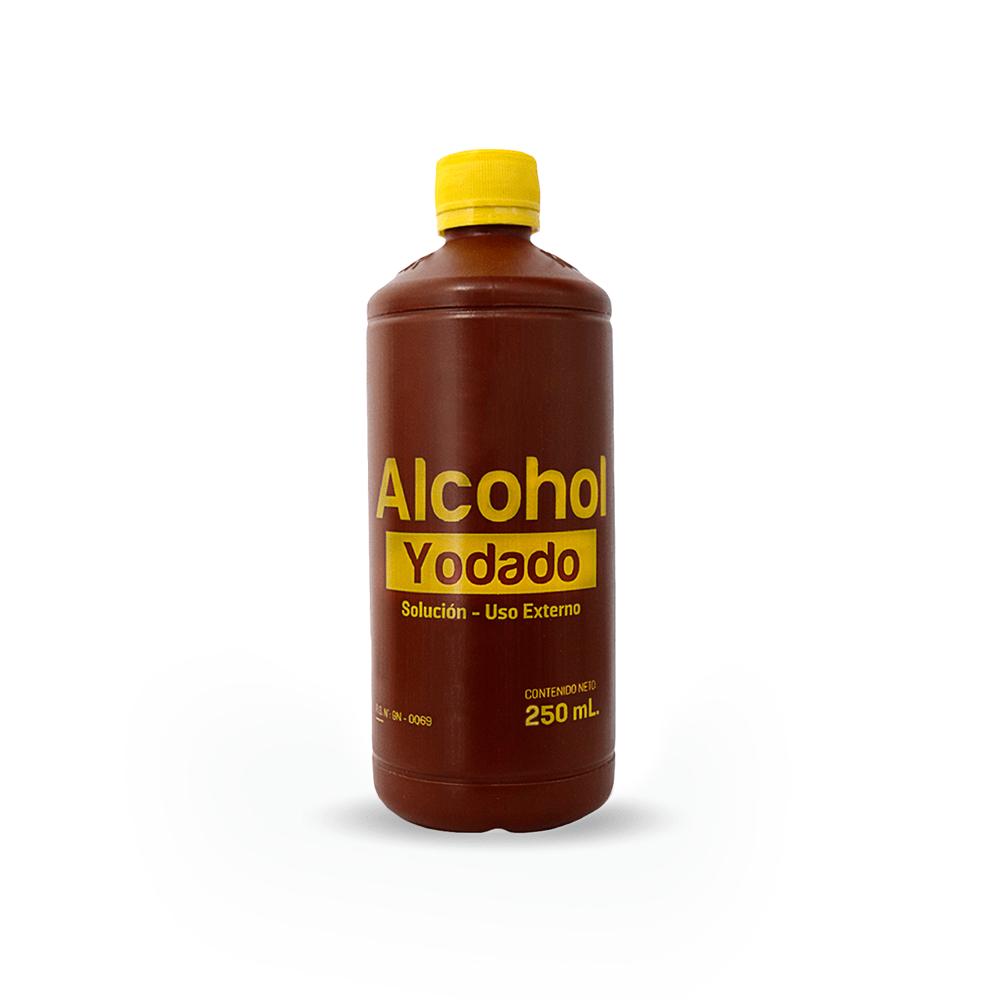 Alcohol Yodado de 250 ML