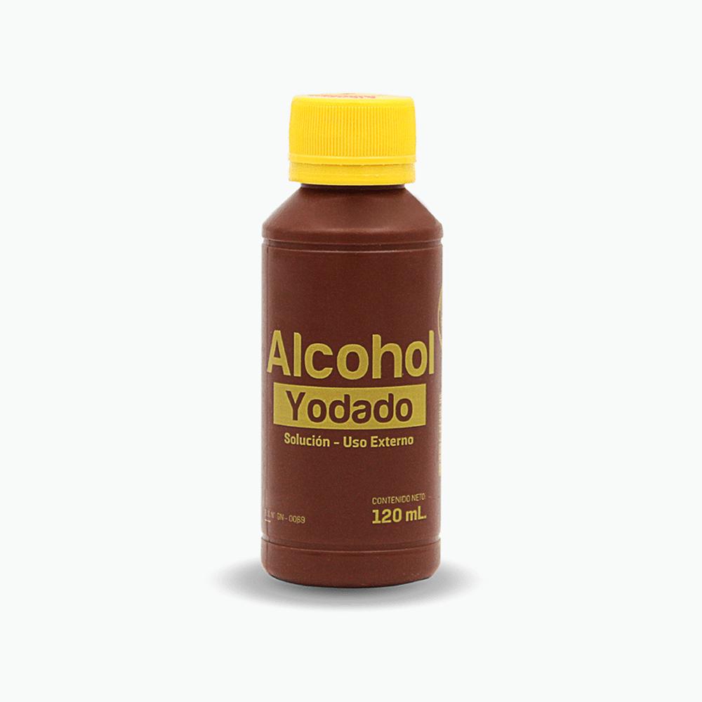 Alcohol Yodado de 120 ML