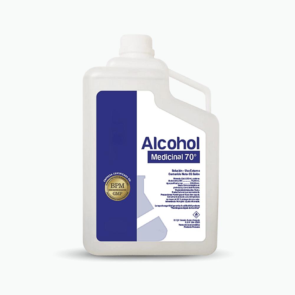 Alcohol Medicinal 70° Galón de 4000 ML