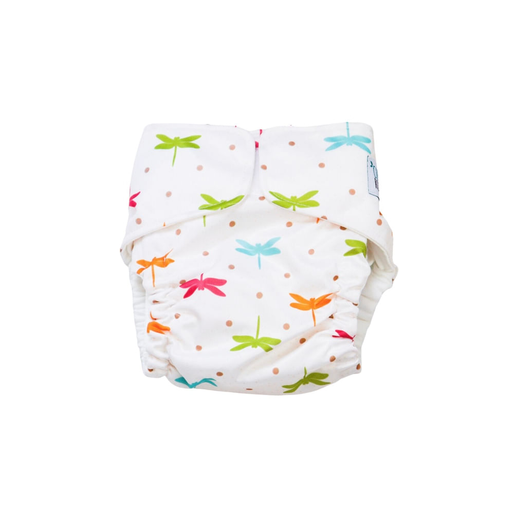PAÑAL REUTILIZABLE DISEÑO LIBELULAS