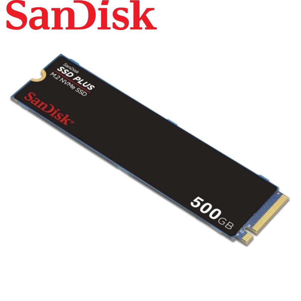Unidad de Estado Solido Interno SanDisk SSD PLUS - 500 GB - M.2 NVMe PCIe Gen 3.0