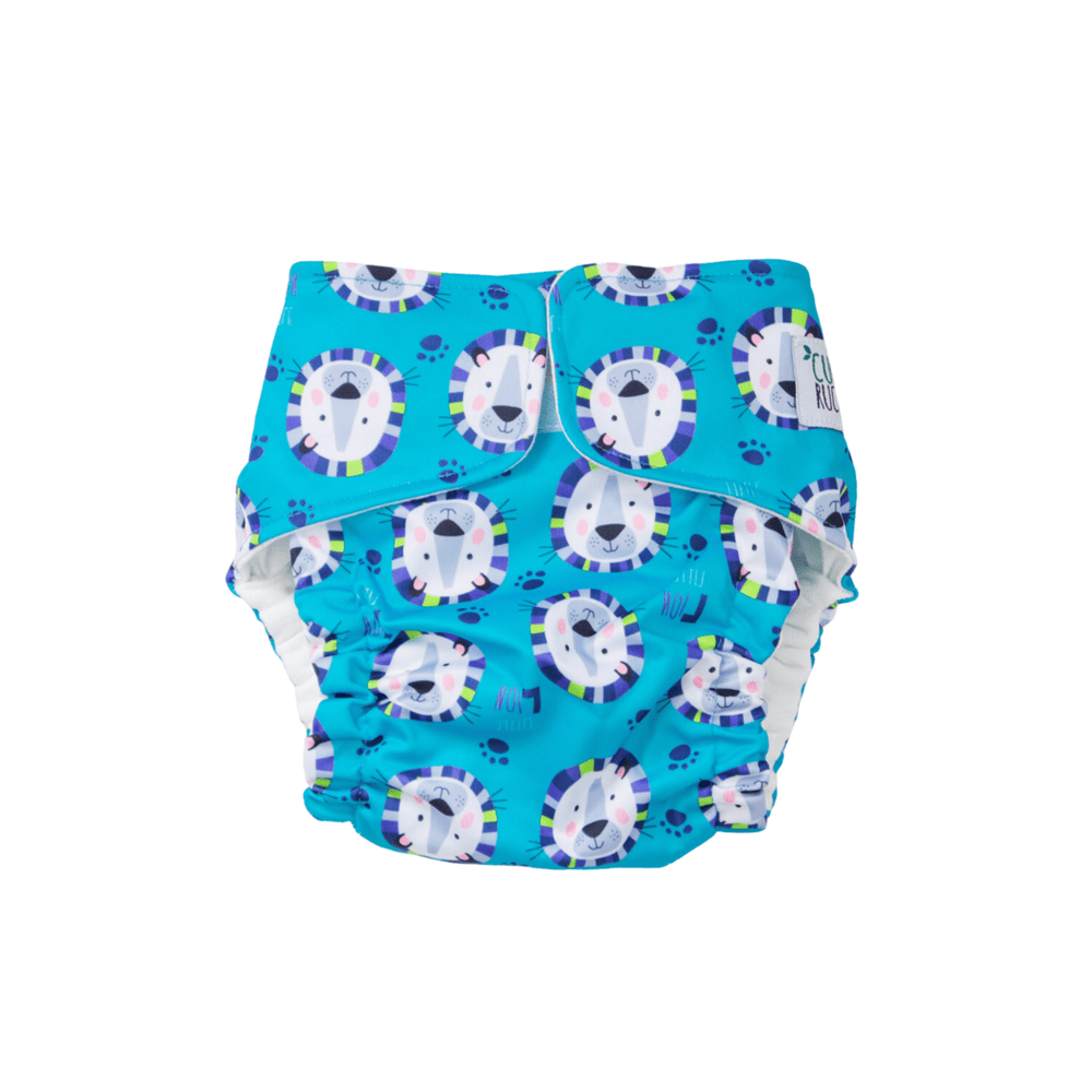 PAÑAL REUTILIZABLE DISEÑO LION
