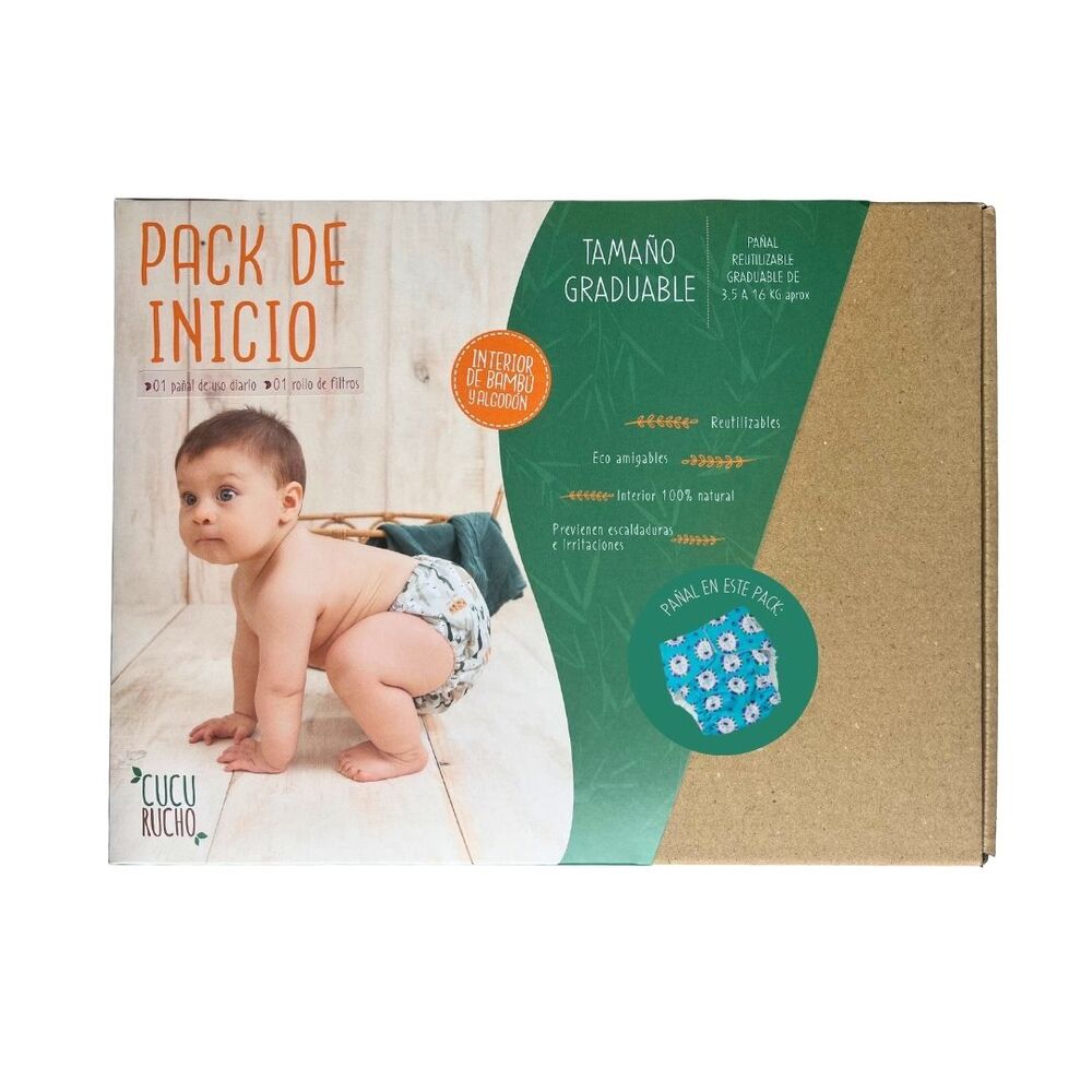 PAÑAL REUTILIZABLE - PACK INICIO