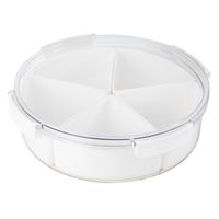 Táper DECO HOME P/Piqueo 28.5cm Redondo