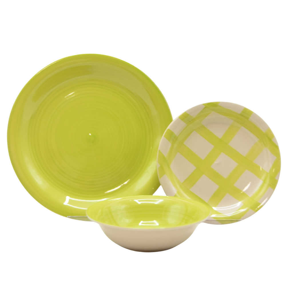 Set VIVA HOME Vajilla 18pzas Diseño 1