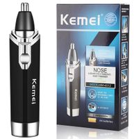 Afeitadora Portátil Vello Nasal Oídos Kemei Hombre Viaje Genieka