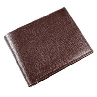 Cartera Billetera Marrón Para Hombre PU Calidad Premium Regalo Genieka