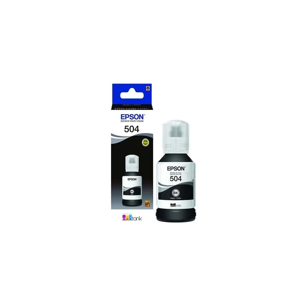 BOTELLA DE TINTA 504 EPSON T504120 NEGRO