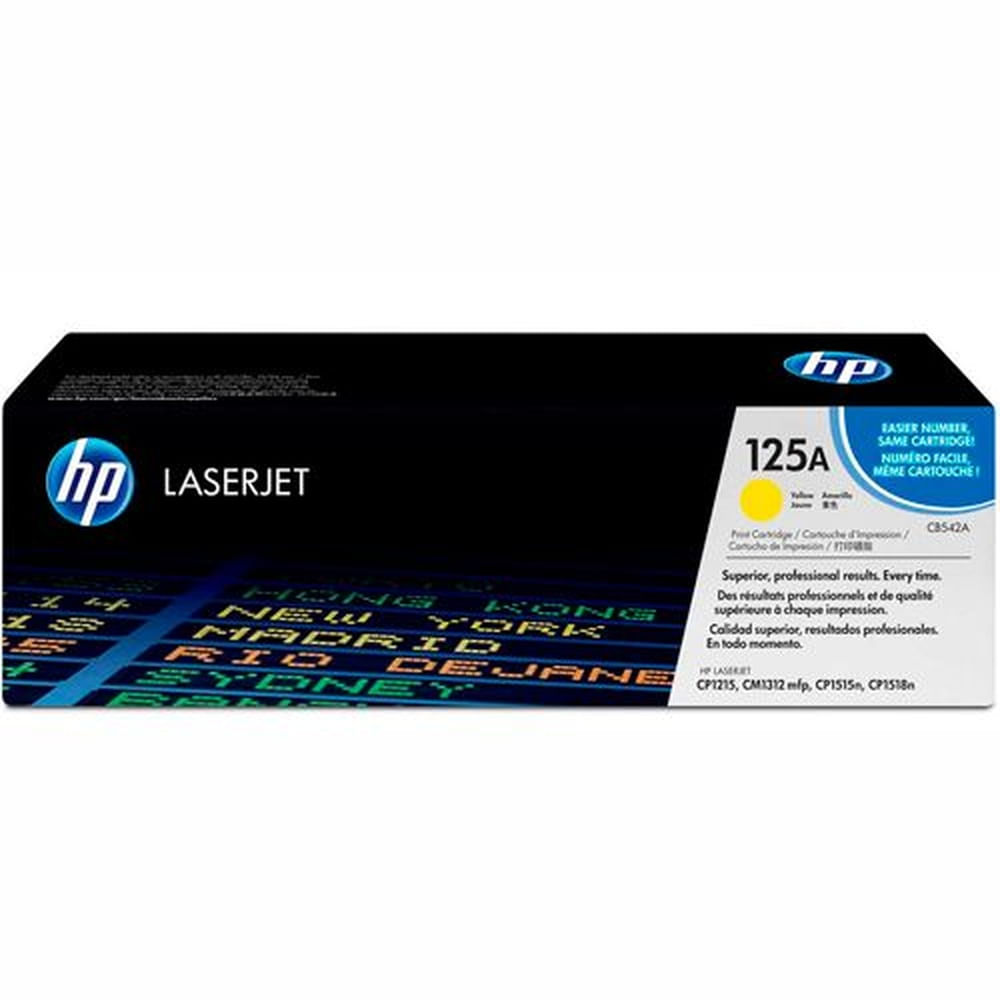 TONER HP 125A CB542A LJ 12151515 YELLOW