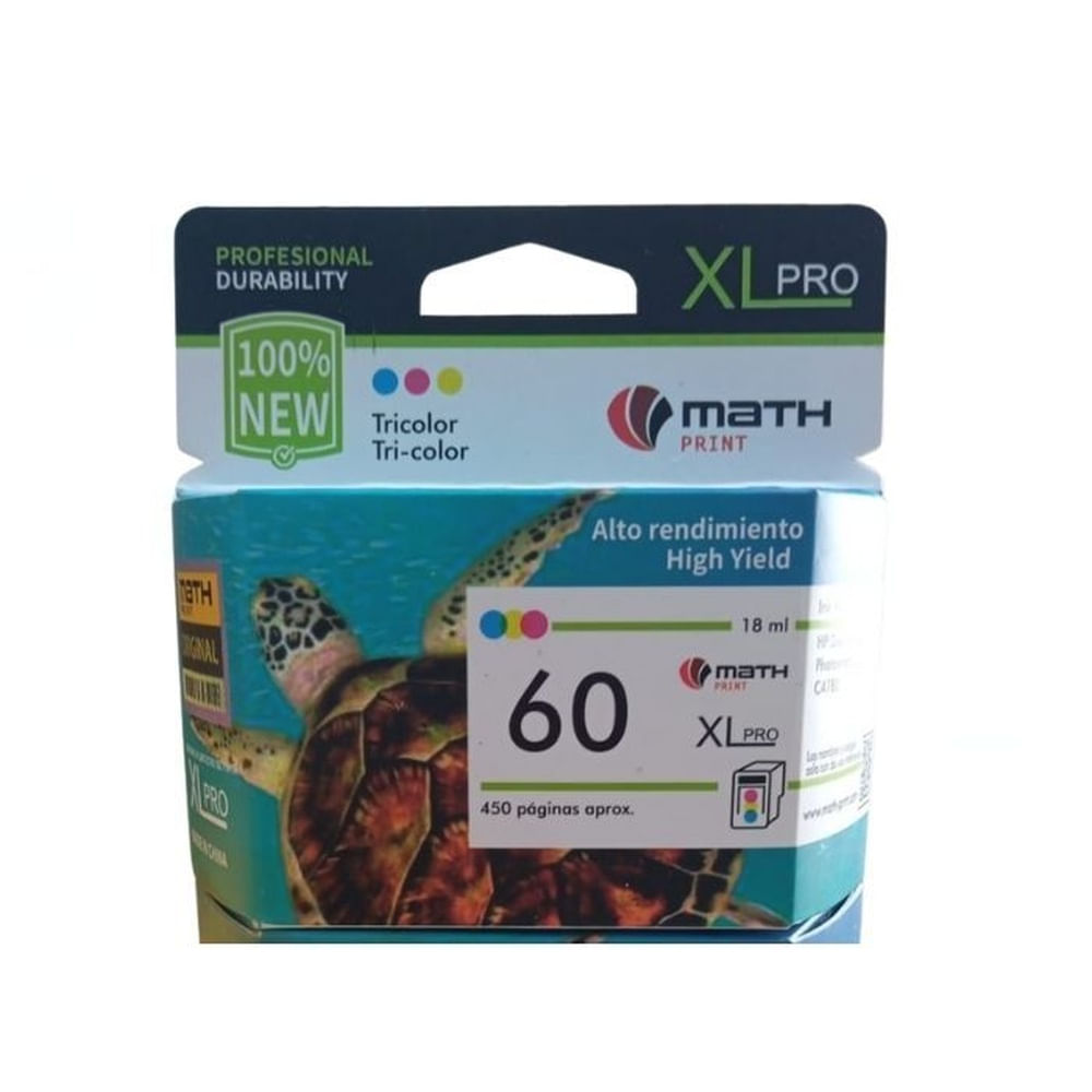 CARTUCHO DE TINTA 60XL COMPATIBLE TRICOLOR