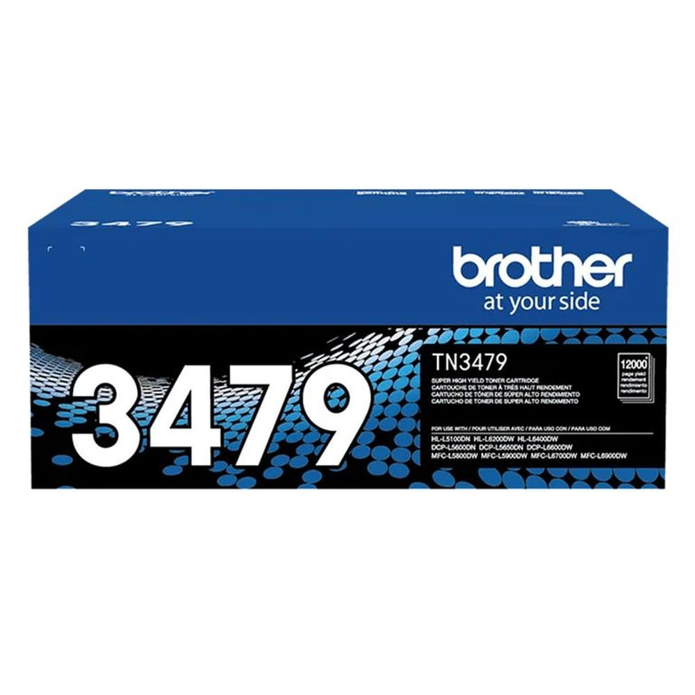 Toner Brother Tn-3479 Hl-L5100Dn L5650Dn L6700Dw 12000 Paginas