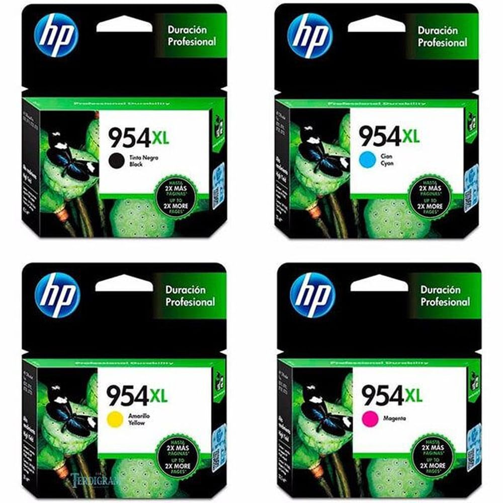 TINTA HP 954XL PACK COMPLETO