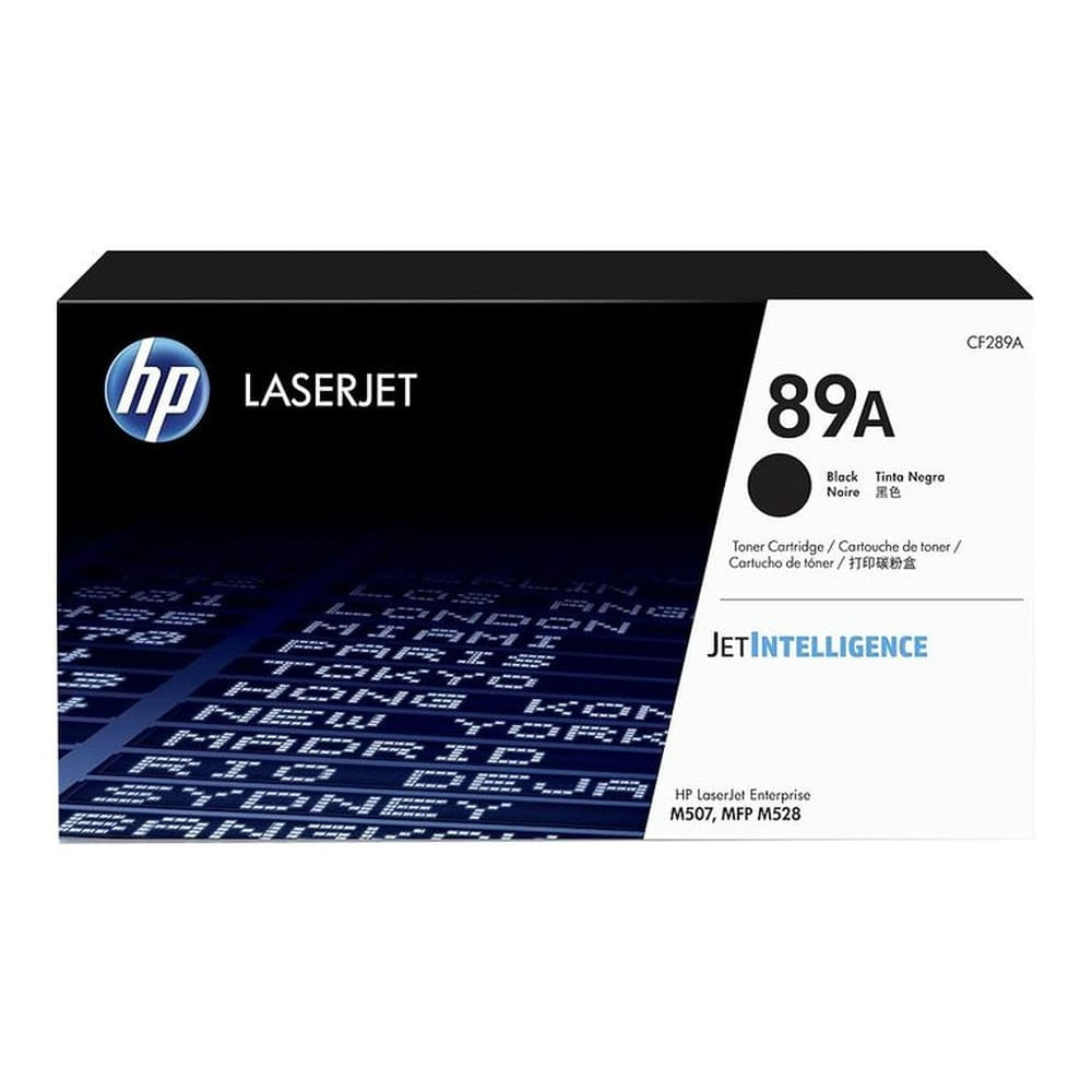 Toner HP 89A Negro CF289A LJ M507 M528 5K Pag