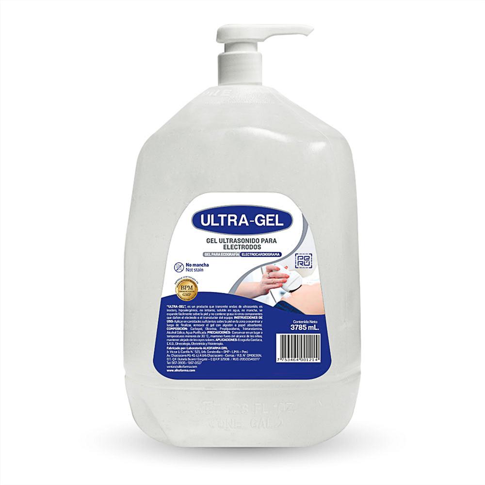 Ultra Gel de Ultrasonidos Incoloro de 3785 ML