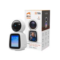 Cámara Inteligente Nexxt NHC-IP20 2MP Pantalla Doble vía PTZ Botón Videollamada Control Voz