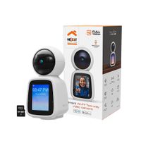 Cámara Inteligente Nexxt NHC-IP20 2MP Pantalla Doble vía PTZ Botón Videollamada Control Voz 64GB