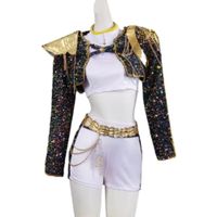 Disfraz Niña Rumi Golden Guerreras K-Pop Demon Hunters