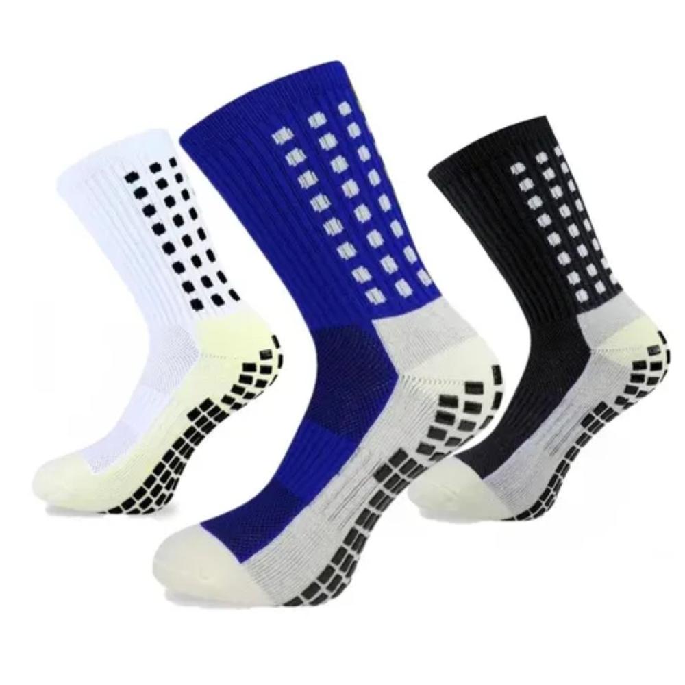 Pack 2 Medias Antideslizantes Futbol Deportivas