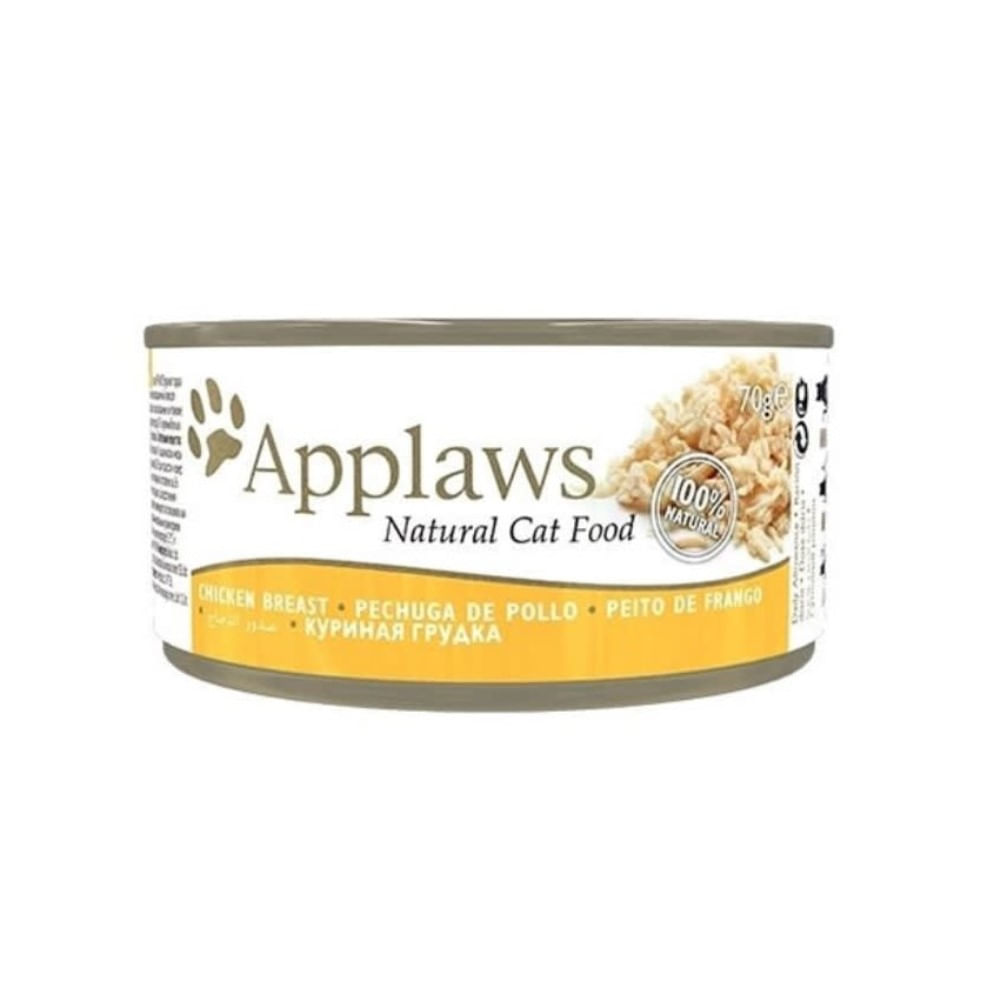 Applaws Gatos Lata Pechuga de Pollo 70 gr