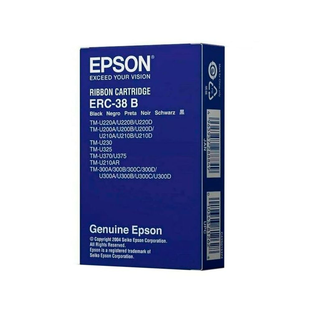 CINTA EPSON ERC-38B NEGRO TMU200370375