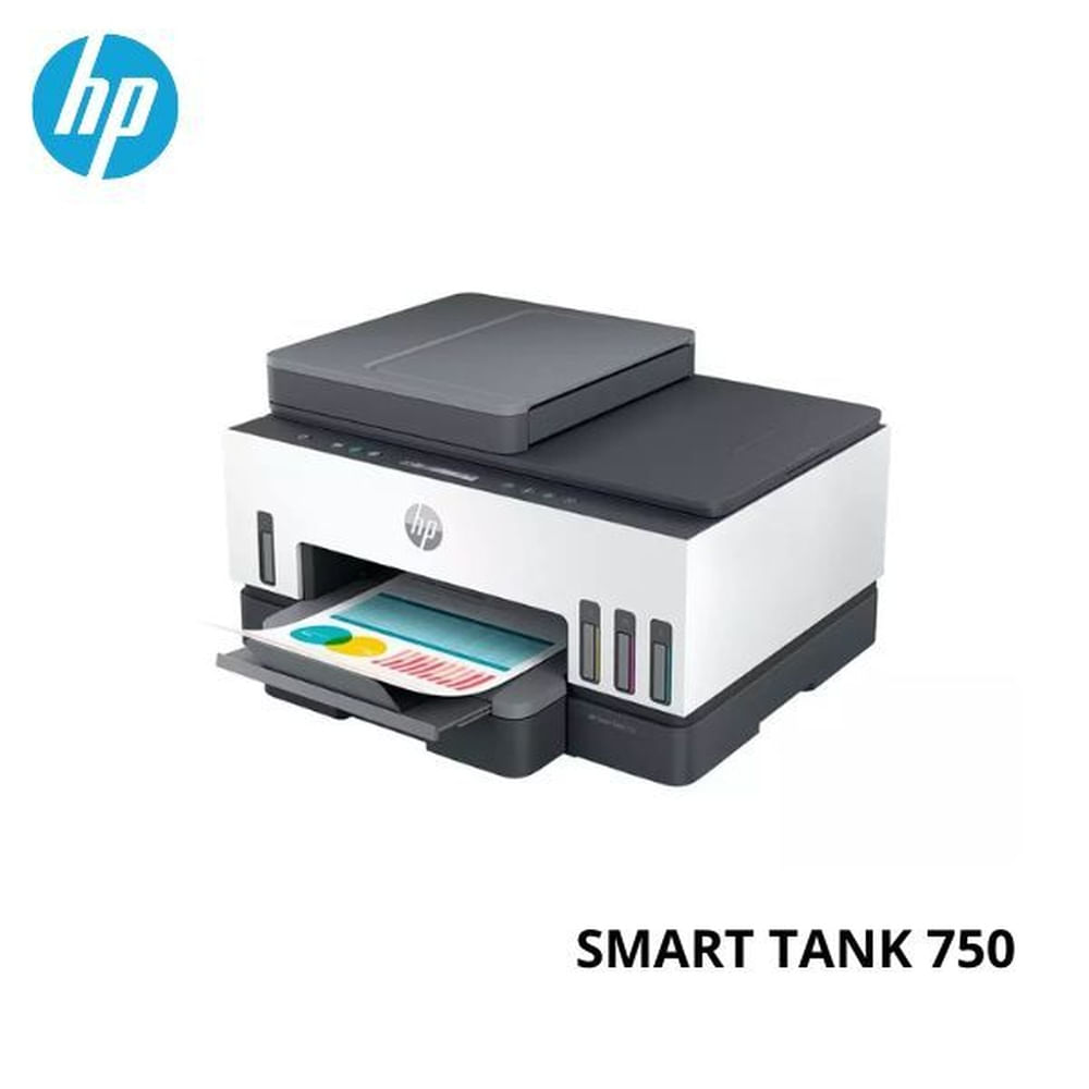 IMPRESORA MULTIFUNCIONAL HP SMART TANK 750 WIFI