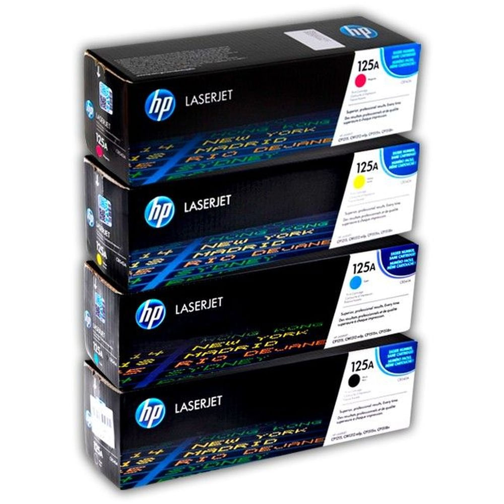 TONER HP 125A PACK COMPLETO ORIGINAL