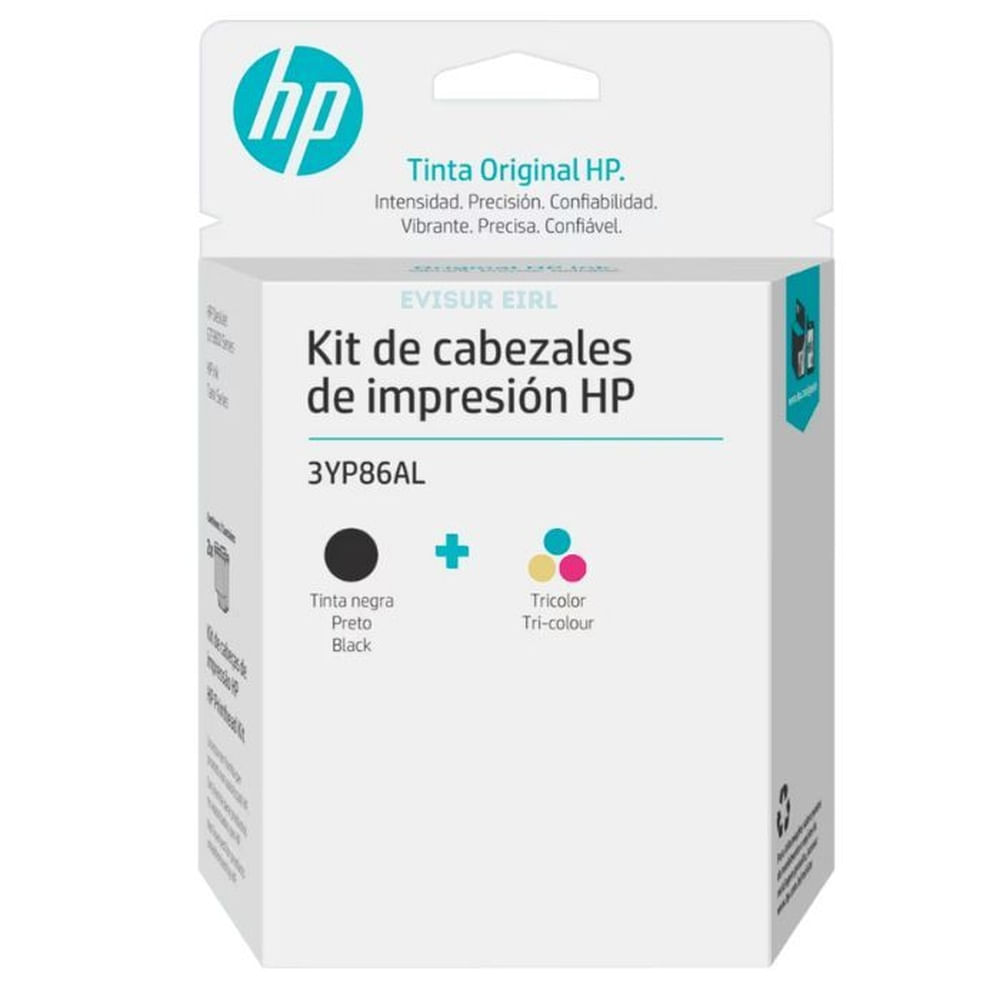 CABEZAL HP 3YP86AL GT BLACK  TRICOLOR