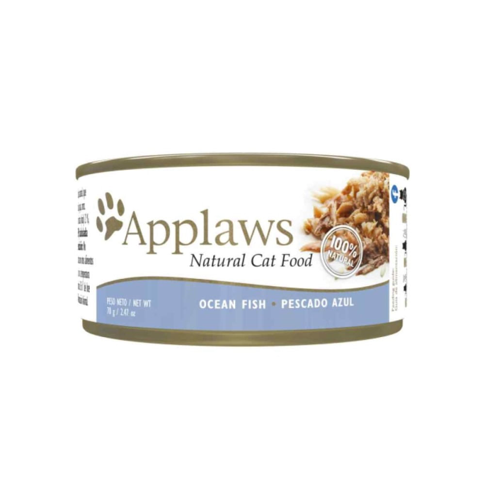 Applaws Gatos Lata Pescado Azul 70 gr
