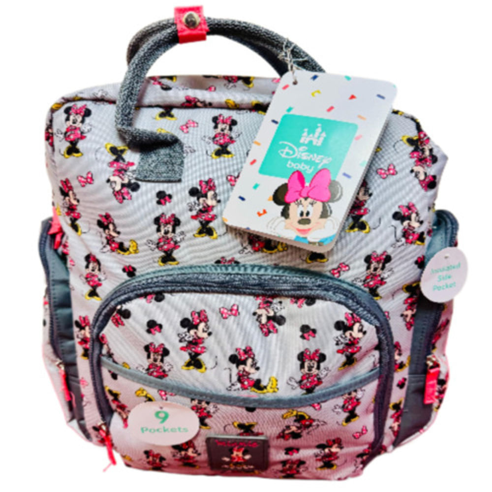 Mochila Pañalera Minnie Mouse