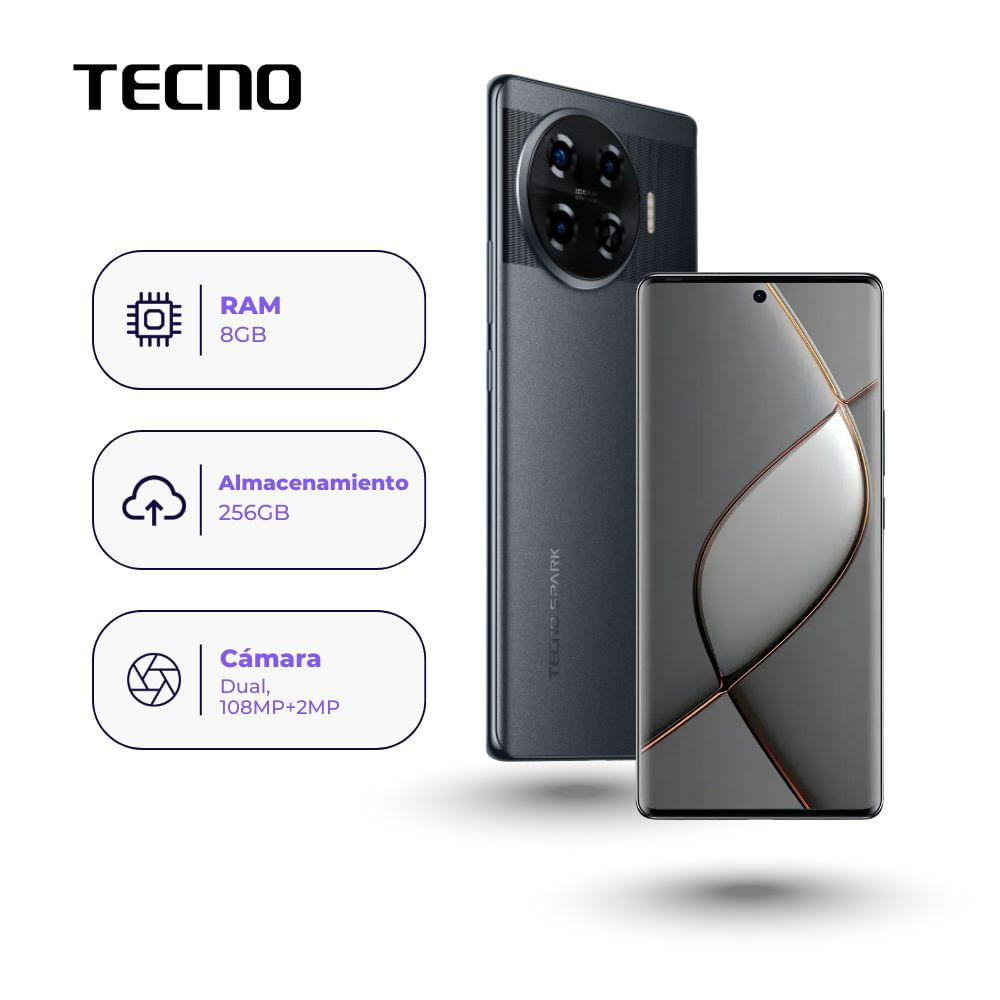 Tecno Spark 20 Pro Plus 256GB 8GB Ram Temporal orbits
