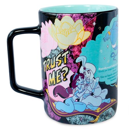 Mug Taza Disney Store Jasmine y Aladdin