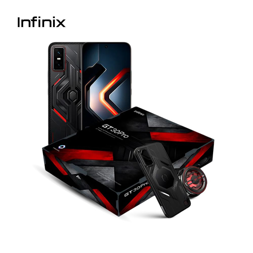 Infinix GT 30 Pro 512GB 12GB Dark Flare y Kit Gaming