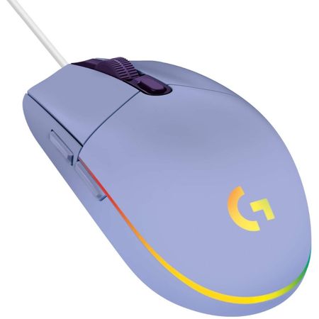 Mouse Logitech G203 Lightsync  Lila