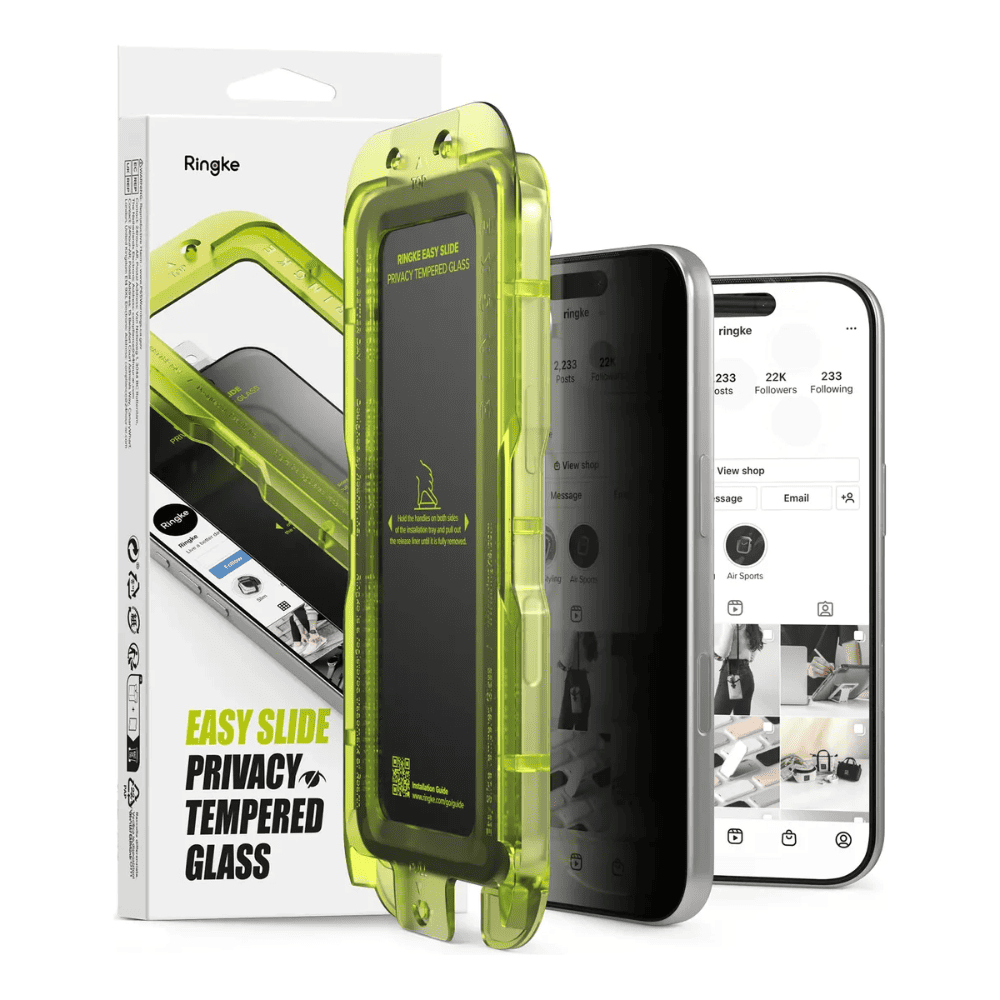 Mica Antiespía Ringke Easy Slide Iphone 17 Pro Max 6.9 2pc