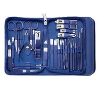 Set Manicura Acero Inoxidable Cortauñas 30 Piezas Pedicura