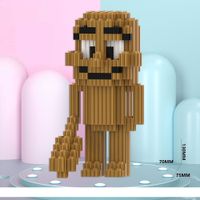 Set de 3 Legos armables bloques para armar tung Tung sahur