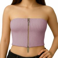 Top Strapple Doble Cierre 474G Lid-10 Hilo Tacto Color Rosado