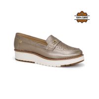 Mocasines Casuales Mujer Par&ss KA25-KALIKA PLATINO ORO