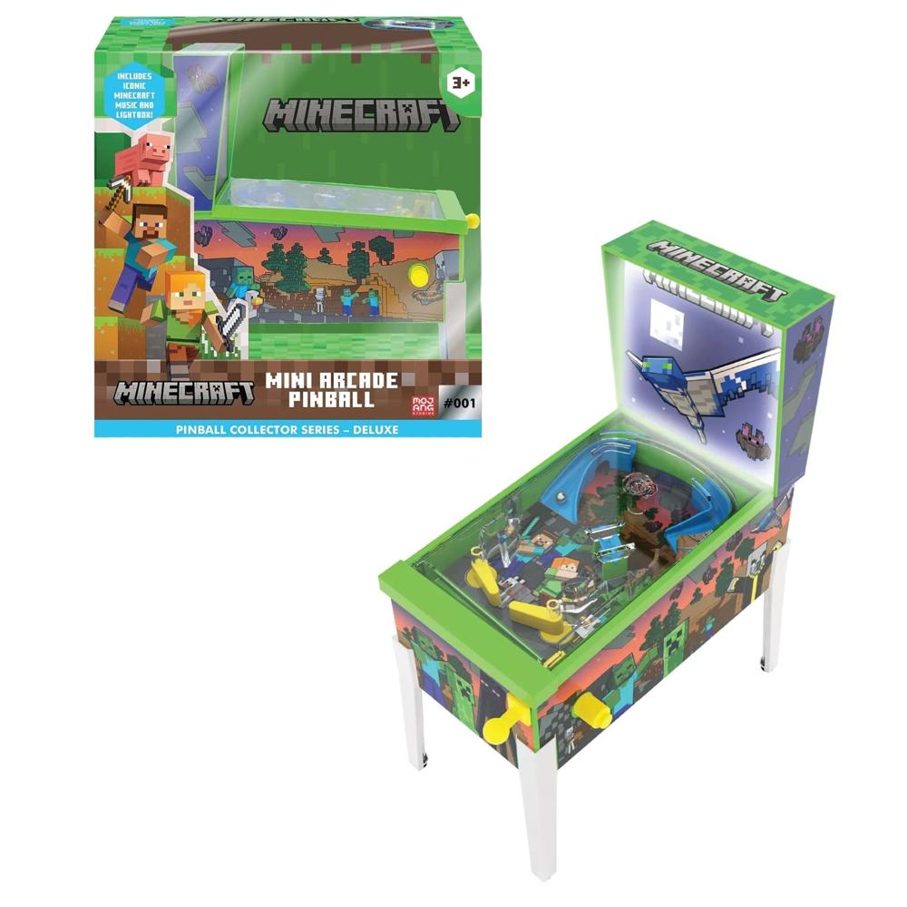 Mini Pinball Arcade Minecraft con Musica y Luz