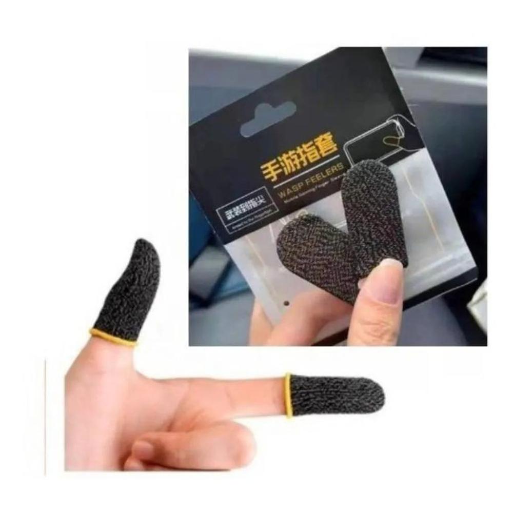 Dedales Guantes Grips Antisudor Dedos Gamer