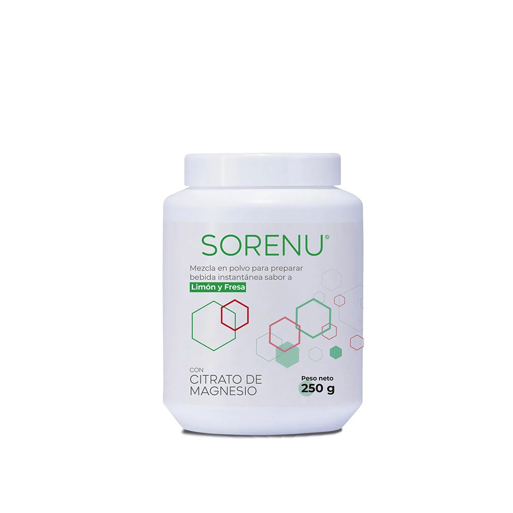 Citrato de magnesio Sorenu x 250 gr Polvo