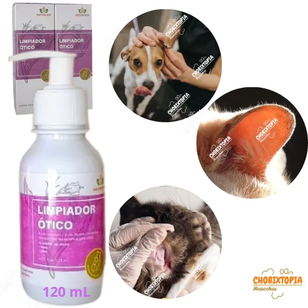 LIMPIADOR OTICO OTAMA PERROS Y GATOS x 120 ML