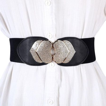 Cinturón Correa Elástica Gabriella Talla XS S 60 a 76 cm