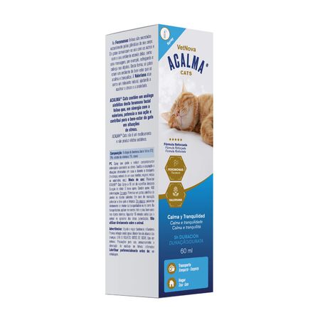 Acalma Spray Calmante con Feromonas para Gatos 60 ml