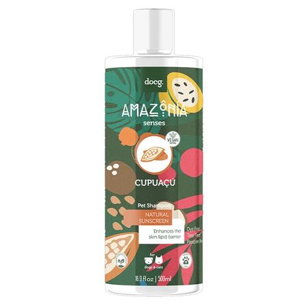 Shampoo para Perros y Gatos Amazonia Senses Cupuacu 500ml