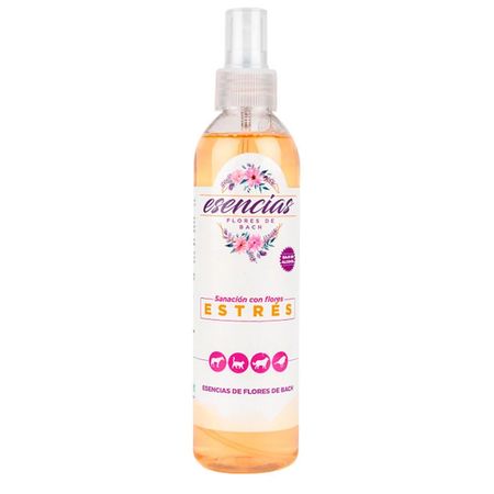 Spray Esencias Florales para el Estrés en Mascotas 250ml