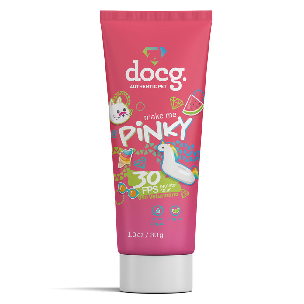 Make Me Protector Solar Color Rosa Para Perros y Gatos 30gr